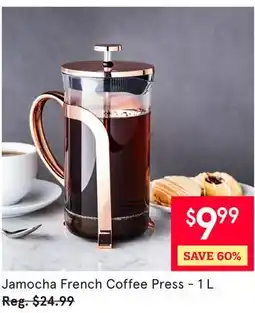 Kitchen Stuff Plus Jamocha French Coffee Press-1 L offer