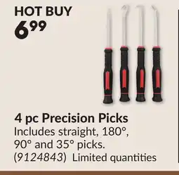 Princess Auto 4 pc Precision Picks offer