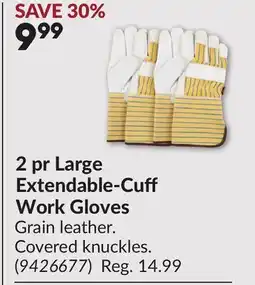 Princess Auto 2 pr Large Extendable-Cu Work Gloves offer