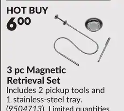Princess Auto 3 pc Magnetic Retrieval Set offer