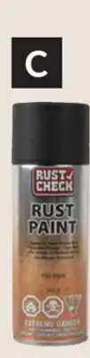 Princess Auto Flat Black Rust Spray Paints offer