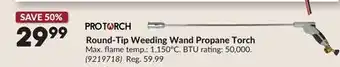 Princess Auto Round-Tip Weeding Wand Propane Torch offer