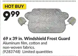 Princess Auto 69 x 39 in. Windshield Frost Guard offer