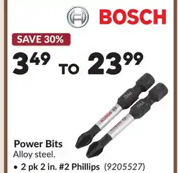 Princess Auto Power Bits, 2 pk 2 in. #2 Phillips offer