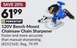 Princess Auto 120V Bench-Mount Chainsaw Chain Sharpener offer