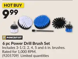Princess Auto 6 pc Power Drill Brush Set offer