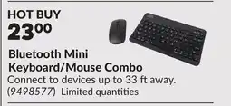 Princess Auto Bluetooth Mini Keyboard/Mouse Combo offer