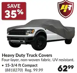 Princess Auto 15-3/4 ft Compact Heavy Duty Truck Covers offer