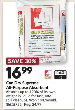 Princess Auto Supreme All-Purpose Absorbent offer