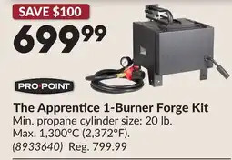 Princess Auto The Apprentice 1-Burner Forge Kit offer