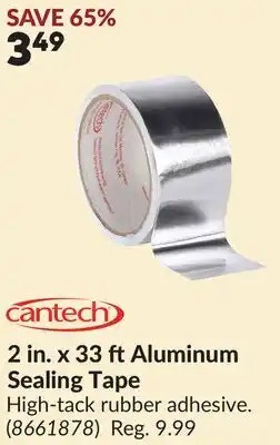 Princess Auto 2 in. x 33 ftAluminum Sealing Tape offer