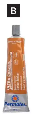 Princess Auto PERMATEX Ultra Gasket Makers Copper High-Temp RTV, 80 ml offer