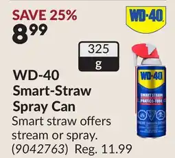 Princess Auto WD-40 Smart-Straw Spray Can offer