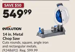 Princess Auto 14 in. Metal Chop Saw offer