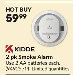 Princess Auto 2 pk Smoke Alarm offer