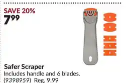 Princess Auto Safer Scraper offer