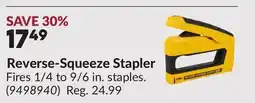 Princess Auto Reverse-Squeeze Stapler offer
