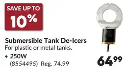Princess Auto Submersible Tank De-Icers 250W offer