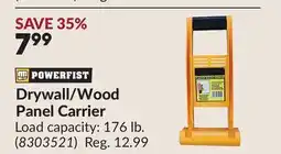 Princess Auto Drywall/Wood Panel Carrier offer