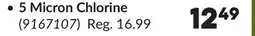 Princess Auto 5 Micron Chlorine Water Filter Cartridges offer
