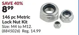 Princess Auto POWERFIST 146 pc Metric Lock Nut Kit offer