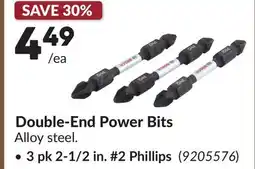 Princess Auto BOSCH Double-End Power Bits offer