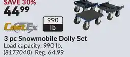 Princess Auto 3 pc Snowmobile Dolly Set offer