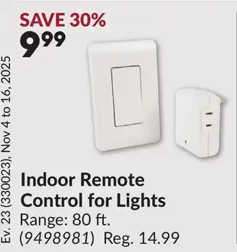 Princess Auto Indoor Remote Control for Lights offer