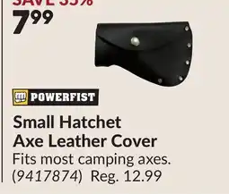 Princess Auto Small Hatchet Axe Leather Cover offer