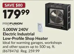 Princess Auto 5,000W 240V Electric Industrial Low-Profile Shop Heater offer