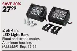 Princess Auto 2 pk 4 in. LED Light Bars offer