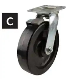 Princess Auto Swivel with Brake 8 in. Phenolic Casters offer
