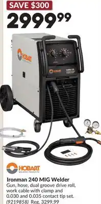 Princess Auto Ironman 240 MIG Welder offer