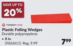 Princess Auto Plastic Felling Wedges 8 in offer
