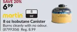 Princess Auto 8 oz Isobutane Canister offer