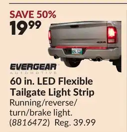 Princess Auto 60 in. LED Flexible Tailgate Light Strip offer