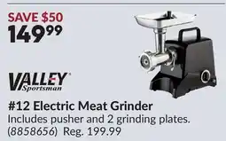 Princess Auto 12 Electric Meat Grinder offer