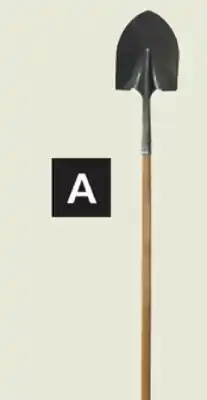 Princess Auto Round-Point Shovel Long-Handle Tools offer