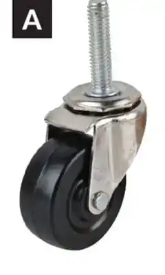 Princess Auto Swivel 2 in. Threaded Stem Casters offer