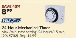 Princess Auto 24-Hour Mechanical Timer offer