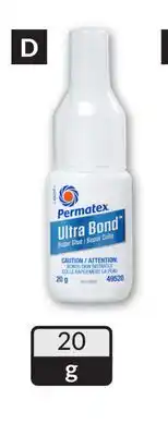 Princess Auto Ultra Bond 495 Super Glue Sealant offer