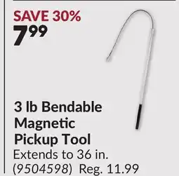 Princess Auto 3 lb Bendable Magnetic Pickup Tool offer