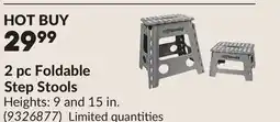 Princess Auto 2 pc Foldable Step Stools offer