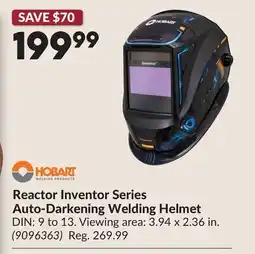 Princess Auto Reactor Inventor Series Auto-Darkening Welding Helmet offer