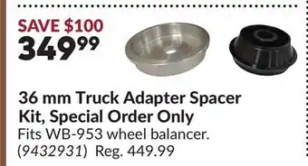 Princess Auto 36 mm Truck Adapter Spacer Kit, Special Order Only offer