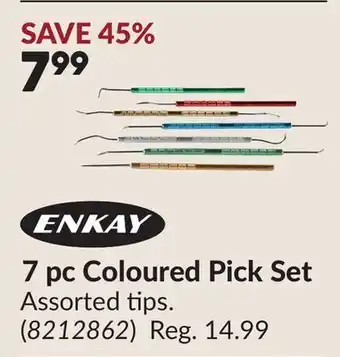 Princess Auto 7 pc Coloured Pick Set offer