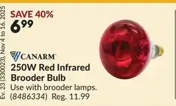 Princess Auto 250W Red Infrared Brooder Bulb offer