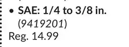 Princess Auto SAE: 1/4 to 3/8 in. 6-IN-1 Folding Nut Drivers offer
