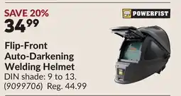 Princess Auto Auto-Darkening Welding Helmet offer