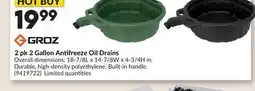Princess Auto 2 pk 2 Gallon Antifreeze Oil Drains offer